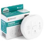 Four Ei208WRF Carbon Monoxide (CO) Alarms (Stock image).