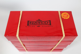 Five Natco Coupe Saffron - Twelve Plastic Boxes of 1g Each - Exp 2024.