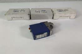 Four Telemecanique Sensors Pressure Switches XMLB 010A2512 (Boxes Slightly Distressed).