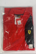 A Puma Scuderia Ferrari F1 Classic Polo, Size UK M. As New.