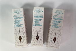 Three Charlotte Tilbury Magic Hydrator Mist - Radiant Skin Rescue Essence - 75ml.