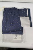 Six women's Inara Polka Dot Pyjama Bottoms - S, M x 2, L x 2 and XL.