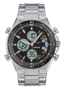 An as new Martyn Line 1565 Black Multi-Function Steel Watch (Stock Image).