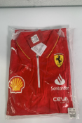 A Puma Scuderia Ferrari Team Men's Polo, Size UK M. As New.