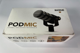 Rode PodMic - Dynamic Podcasting Microphone.