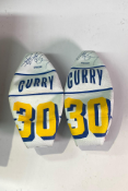 Four Stephen Curry Basketballs (Size 3).