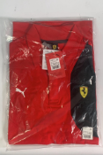 A Puma Scuderia Ferrari F1 Classic Polo, Size UK M. As New.