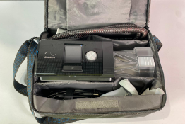 A Resmed Airsence 10 Autoset with accessories (SN 23232707435).