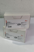 Two boxes of Leica HistoCare Spectra CV Cover Glass (24mm x 50mm No.1), EXP: 2026-03, REF: 3800152 (