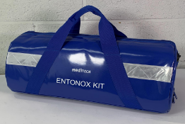A Meditech Entonox Kit to include Entonox Demand Valve 2m Hose Assy, a Entonox Pin Index Regulator B