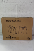 Four Ez2Care Shower Benches in White. As New.