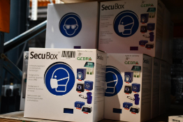 Nineteen Secubox Midi Storage Boxes by Gerber. As New.