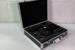 Orascoptic Dragonfly Loupe with Eye Zoom and TTL, Charcoal. Includes manuals, foamed lined carry cas