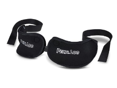 Two Pelvi-Loc Moulded Padded Straps for Wheelchair (MN PL-3DA-S), Black, for width 20-32 cm. As New