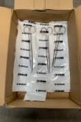 A box of fourteen B.Braun Stainless Steel Aesulap Mayo Scissors STR 190mm (REF: BC562R). As New.
