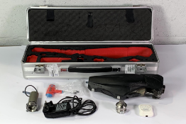 A Ottobock Genium X3 Knee Prosthesis with Charger, Inductive Charger and other accessories. Pre-owne