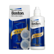 Thirty six Bausch + Lomb One Bottle Simplus 120ml Multi-Action Solution Contacts Cleaner, EXP: 10-20