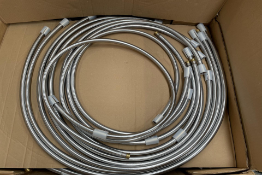 Fifty Neoperl Chromalux Supreme 1.5m Shower Hoses Chrome 39.5900.01101.
