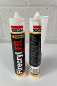 Forty Soudal FireCryl FR Acrylic Sealant - White - 310ml - 02/25.