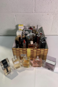 Approximately forty part used Perfume/Eau De Toilette to include Dior, Jimmy Choo, Calvin Klein, Giv
