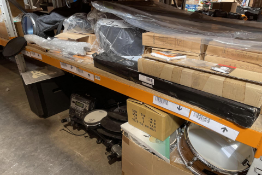 Assorted Musical Instruments, Accessories and Related to include Drum Kits, Sticks and Case, Guitar