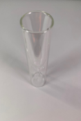 Sziqiqi Double Walled Crystal Champagne Flute Glasses, 84 Units. As New.