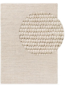 Benuta Beads Wool Rug - Cream - 120 x 170cm - As New (stock image).