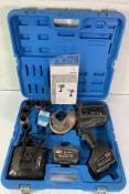 Cembre Battery Operated Hydraulic Crimping Tool in Carry Case with Manual, Various Size Adapters