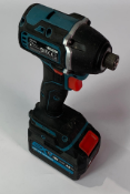 Erbauer EXT Brushless (EID18-Li) Cordless Impact Driver with Battery (EBAT18-Li-4). Pre-owned (no ch