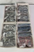 Assorted glasses frames, mainly Cube (approximately 50 items) - As New.