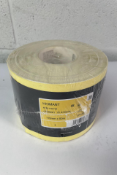 Five Mirka Hiomant 120 Grit Yellow Oxide Sandpaper - 50m Rolls.