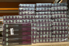 One hundred and ninety Nespresso Starbucks Caffe Verona Ristretto Coffee Pods. Please Note: The 'Bes