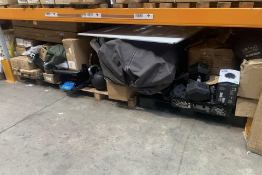 A large quantity of Assorted Sporting Equipment and Weights.