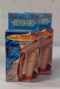 Twenty NASS Toys Double Penetrator Cock Ring with Bendable Jelly Spine and Wireless Multi-Speed Bull