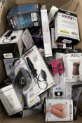 Assorted Adult Toys to include RealRock Dildos, a Rimba Electro Play Power Box Starter Set, Lovetoy