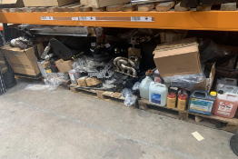 A large quantity of Assorted Car Parts, Wheels and Accessories.