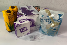 Three boxes of Forever Living Clean 9 Day Detox Pack As New (EXP 09/01/2025).