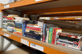 Assorted books to include Fiction, Art, Reference and Language (approximately 60 items, along with a