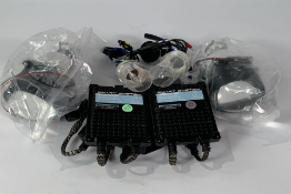 Aharon/Retro Fit Labs items, 2x Mini H1 Ultimo (Projector Version LHT), 2x Xenon Ballast (AMP 42W-Ca
