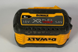 Dewalt XR Flexvolt DCB546 Lithium-Ion battery, 54V/18V, 6AH. Pre-owned.