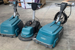 Three Pre-owned Floor Cleaners (one missing power lead).
