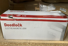 Deedlock Electro Single Monitored Magnetic Lock. In Box, Untested.