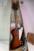 Epiphone Firebird VS Electric Guitar - Vintage Sunburst - As New.