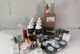 Assorted Toiletries/Cosmetics and related to include The Body Shop, Wella Welloxon Perfect and Rimme