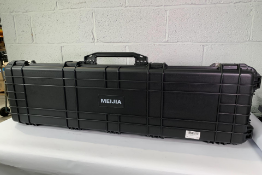 Meijia Rolling Waterproof Hard Rifle Case in Black MJ6068 (L47