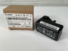 Eighty five as new Zebra PWR-WUA5V12W0GB USB Power Supplies (Cables not included).