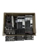 Thirty one pre-owned SAS HDD's and sixteen caddies.