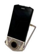 Pre-owned CASIO EX-TR80 Valentine's Day Special Edition Digital Camera.