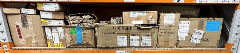 Assorted new and pre-owned IT and electrical items (All items sold as seen).