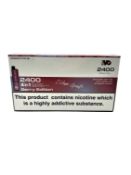 Five IVG 2400 4-in-1 Berry Edition 20mg Disposable Vapes (Over 18's only) (EXP: 03/2026) .